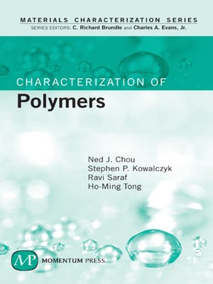 cover image of Characterization of Polymers